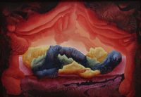Alcove I by Ithell Colquhoun contemporary artwork painting, works on paper