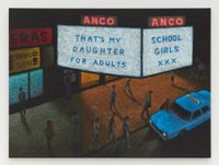 School Girls by Jane Dickson contemporary artwork painting