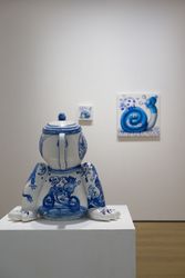Exhibition view: Sebastian Chaumeton, Baby Blue, Whitestone Gallery, Hong Kong (26 October–25 November 2023). Courtesy Whitestone Gallery, Hong Kong.