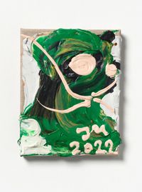 MAC SCHNUPP! (YUMMY) by Jonathan Meese contemporary artwork painting, works on paper