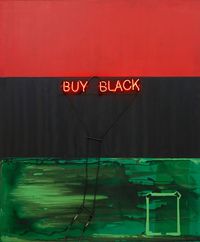 Buy Black by Kerry James Marshall contemporary artwork painting