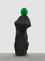 green black monk by Ugo Rondinone contemporary artwork 4