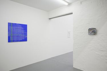 Exhibition view: Bart Stolle, low fixed media show, Zeno X Gallery, Antwerp (28 August–23 October 2021). Courtesy Zeno X Gallery.