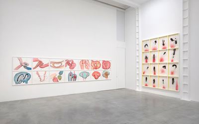 Exhibition view: Jorinde Voigt, Both Sides Now, Lisson Gallery, London (19 May–24 June 2017). Courtesy Lisson Gallery, London.