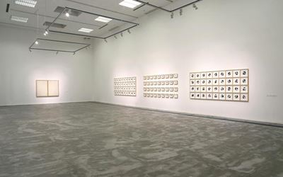 Exhibition view: Shen Fan, Black & White Confusion, ShanghART, Beijing (14 June–18 July 2014). Courtesy ShanghART.