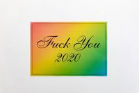 Fuck You by Jeremy Deller contemporary artwork print