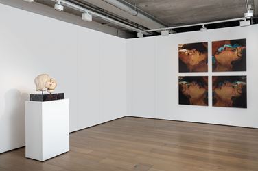 Exhibition view: Group Exhibition, No Man is an Island, Almine Rech, London (1–26 September 2020). Courtesy the Artist and Almine Rech. Photo: Melissa Castro Duarte.