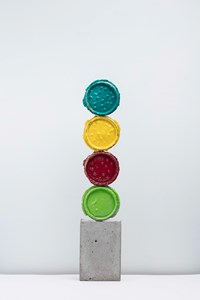 Geo-Concreto 02 by David Batchelor contemporary artwork sculpture