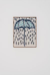 Salty Parasol by Mark Corfield-Moore contemporary artwork sculpture, textile