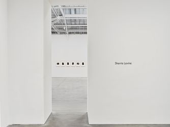 Exhibition view: Sherry Levine, David Zwirner, Paris (20 April–3 June 2023). © Sherrie Levine. Courtesy David Zwirner. 