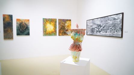 Exhibition view: Group Exhibition, New Now 2 - Vivid and Veiled, Gajah Gallery, Singapore (27 July–12 August 2018). Courtesy Gajah Gallery.