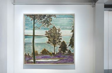 Exhibition view: Billy Childish, wolves, sunsets and the self, Lehmann Maupin, Seoul (23 April–27 June 2020). Courtesy the artist and Lehmann Maupin, New York, Hong Kong, and Seoul. Photo: OnArt Studio.