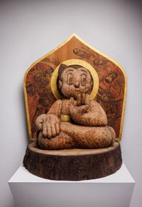 Astro Buddha II by Yang Mao-Lin contemporary artwork sculpture