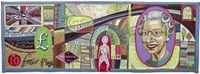 Comfort Blanket by Grayson Perry contemporary artwork textile