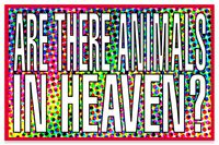 Untitled (Are there animals in heaven?) by Barbara Kruger contemporary artwork photography