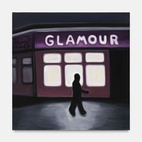Glamour by Madelynn Green contemporary artwork painting, works on paper