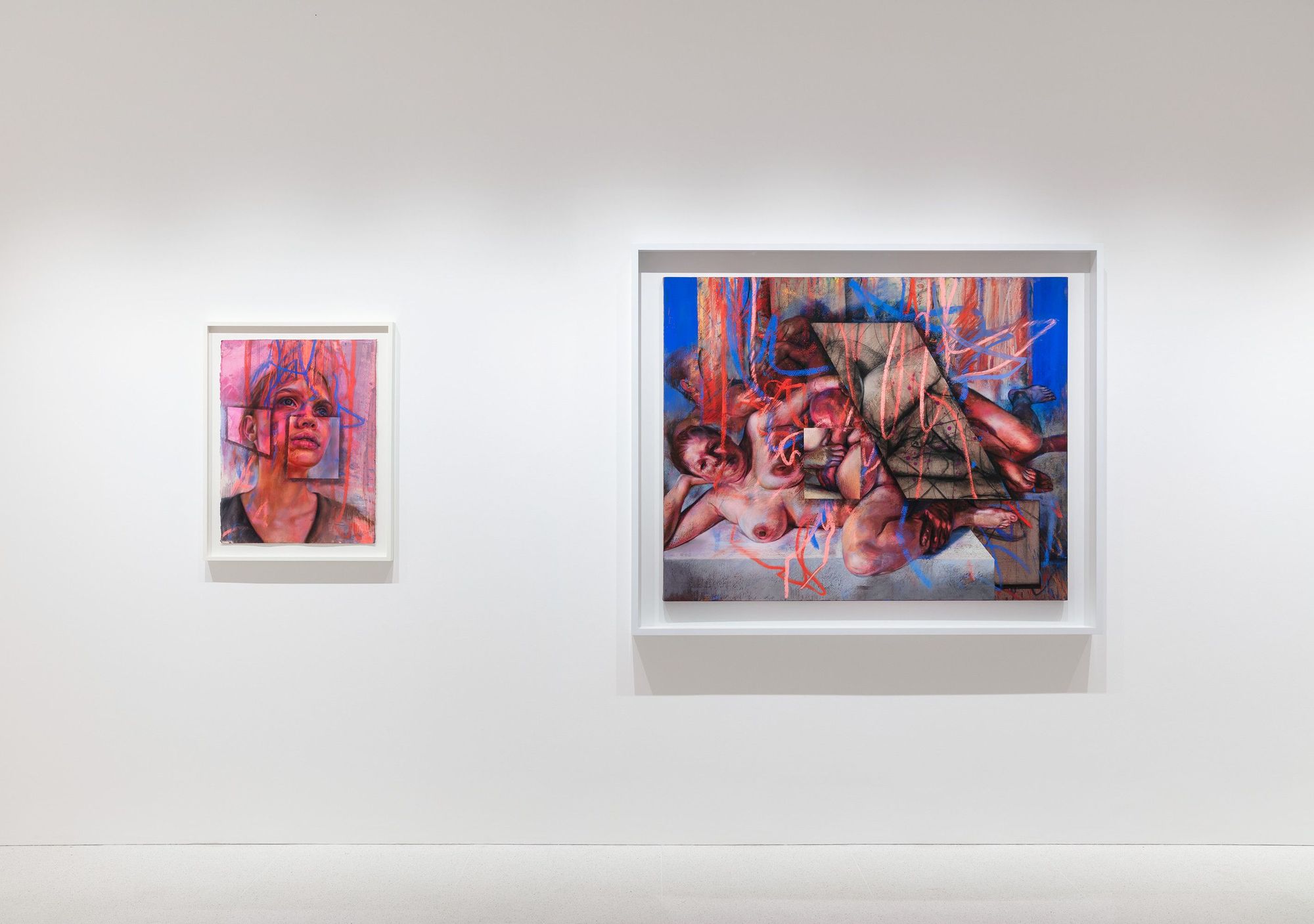 Jenny Saville, 'Ekkyklema' at Gagosian, Davies Street, London, United ...