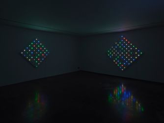 Exhibition view: Tatsuo Miyajima, Art in You, Gallery Lisson, London (10 February–9 April 2022). Courtesy Lisson Gallery.