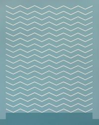 From the Wings by Tess Jaray contemporary artwork painting