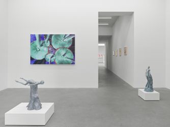 Exhibition view: EARTHING, Galerie Eva Presenhuber, Waldmannstrasse, Zurich, (11 June–30 July 2022). © the artists. Courtesy the artists and Galerie Eva Presenhuber.