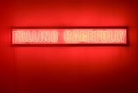 Falling, Falling Carefully, Care by Isaac Chong Wai contemporary artwork sculpture