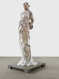 Sie blieb by Jonas Burgert contemporary artwork sculpture