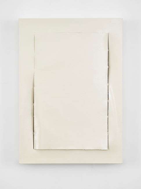 Peel (Off White) by Angela De La Cruz contemporary artwork