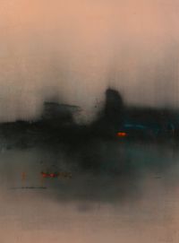 Deep Dusk by Richard Whadcock contemporary artwork painting, works on paper