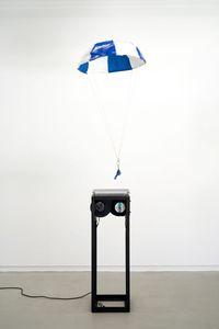 Parachute (Blue / White) by Tamura Satoru contemporary artwork mixed media