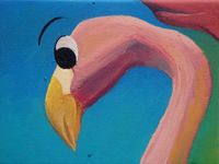Poor Eyes No Good Art - Candy Bird by Yuxiao Ran contemporary artwork painting