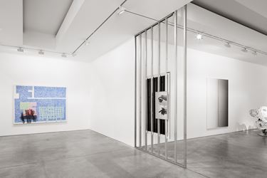 Exhibition view: Group Exhibition, The Matter in Harmony, Galerie Thomas Schulte, Berlin (14 July–15 September 2018). Courtesy the artists and Galerie Thomas Schulte, Berlin. Photo: ©hiepler, brunier,