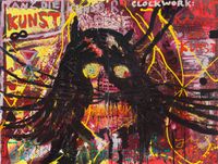 TRAUMA KEINE KUNST! by Jonathan Meese contemporary artwork painting