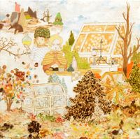 Arboretum (Winter) by Mark Rodda contemporary artwork painting