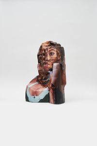 Bust(BK) by Osang Gwon contemporary artwork painting, works on paper, sculpture, photography, print