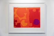 Six in Vermillion with Violet in Red by Patrick Heron contemporary artwork 6