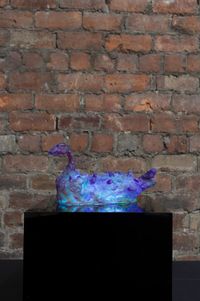 Sleepy Duck by Marco Giordano contemporary artwork sculpture