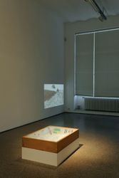 Exhibition view: Gianfranco Baruchello, Galerie Greta Meert,Brussels (18 November 2010–22 January 2011).Courtesy Galerie Greta Meert.