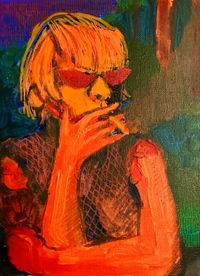 Tenacious DD by Noemi S. Conan contemporary artwork painting, works on paper