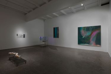 Exhibition view: Group Exhibition, Reminder: Version Update Available, Magician Space, Beijing (9 January–9 March 2024). Courtesy Magician Space, Beijing.