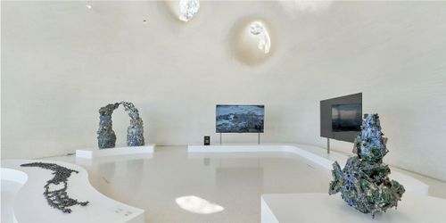 Exhibition view: Liquid Ground, UCCA Dune (18 September 2022–19 February 2023). Courtesy UCCA.
