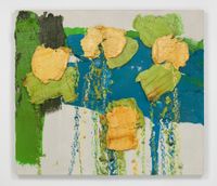 Green and Yellow by Zhu Jinshi contemporary artwork painting