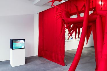 Exhibition view: Otto Piene, Sprüth Magers, Berlin (1 February–6 April 2019). Courtesy Sprüth Magers. Photo: Ingo Kniest.