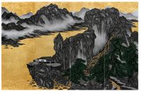 Vimalā - bhūmi: Beauty & Hero 離垢地：江山美人 by Yao Jui-chung contemporary artwork drawing