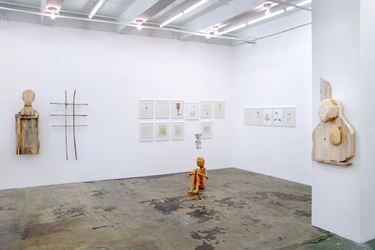 Exhibition view: Roza El-Hassan, Thomas Erben Gallery, New York (30 October–13 December 2014). Courtesy Thomas Erben Gallery.