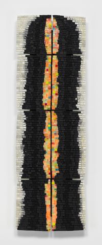 Totem 2000 VIII: For Janet Carter (A Truly Sweet Lady) by Jack Whitten contemporary artwork sculpture