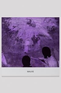 The Purple Series: Mauve by John Baldessari contemporary artwork print, mixed media