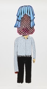 I Am A Worker 1 by Eko Nugroho contemporary artwork print