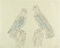 Presentation by Kiki Smith contemporary artwork painting, works on paper, drawing