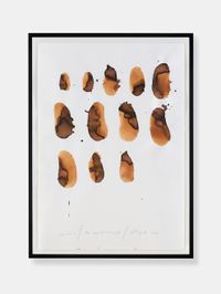 Gmund-Let them eat potatoes by Simryn Gill contemporary artwork painting, works on paper, drawing