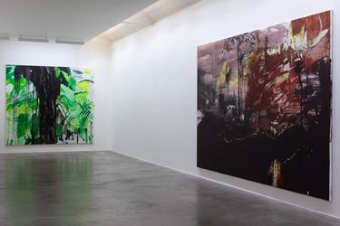 Exhibition view: Brian Maguire, The Clock Winds Down, Kerlin Gallery, Dublin (3 March–8 April 2023). Courtesy Kerlin Gallery.